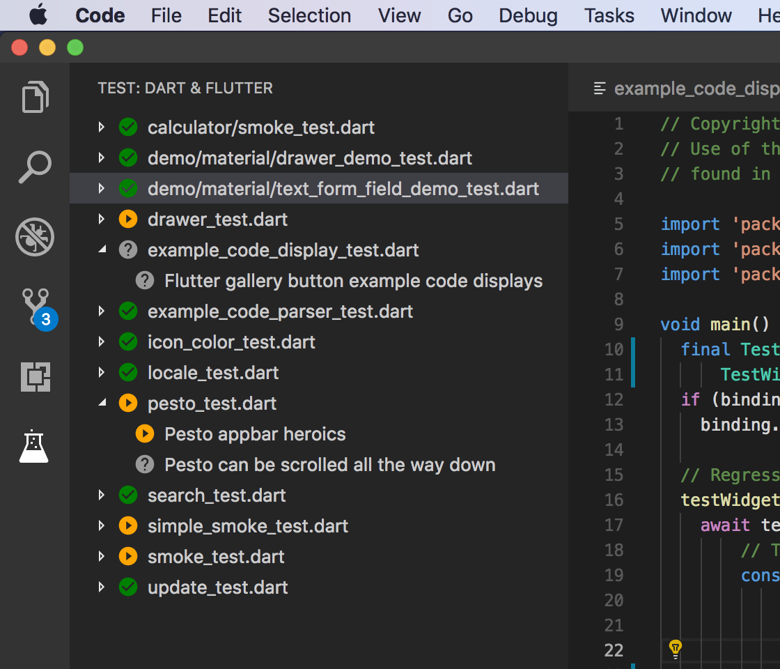 Как создать flutter проект в vs code